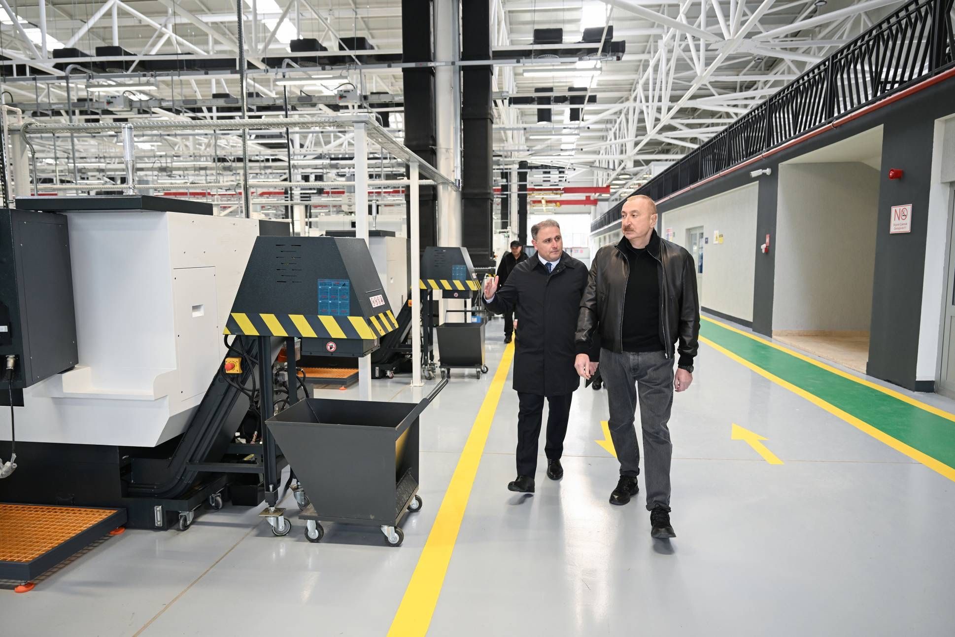 President Ilham Aliyev Attends Opening of Tartar Electromechanical Plant Following Reconstruction